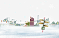 雪景高清素材 卡通雪景 雪地 雪景冬天 免抠png 设计图片 免费下载