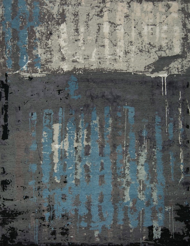 美式风格深灰色抽象图案地毯贴图