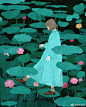 works by Xuan Loc Xuan
#米果学堂##米果创艺#插画超话绘本超话 ​​​​