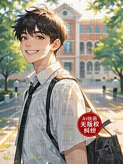 AI校园现代男-(27)