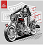 Harley-Davidson girl