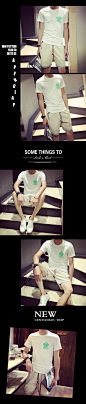 #套装搭配# #图案印花设计# #英文字母排版# #男装T恤# #淘宝详情排版# #版式设计# #男装详情# #电商主图# #创意英文排版# #时尚潮流炫酷# #帅哥美男# #服装印花设计# #纯英文撞色# #卡通图案印花T恤# #简约百搭# #街拍#