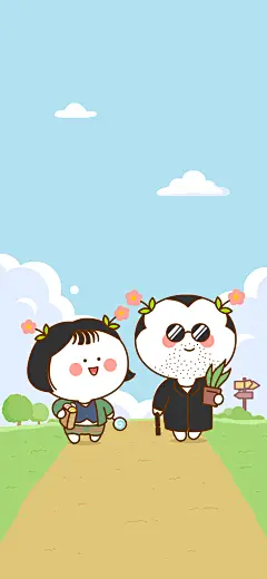 二花，二次元，头像壁纸，手机壁纸，卡通动漫，可爱情侣，表情包1318