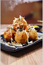 日式料理章鱼小丸子摄影图