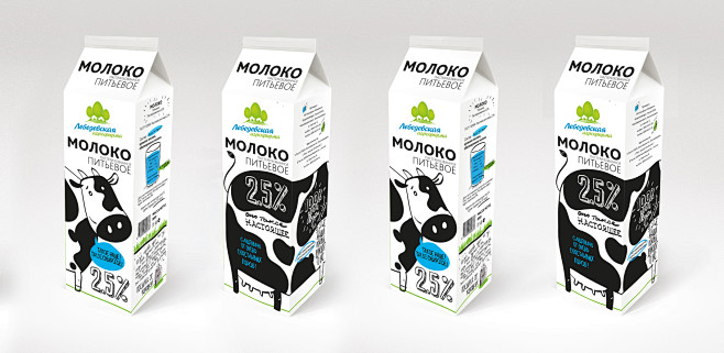 milk packaging молок...