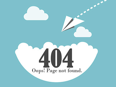 Oops! Error 404