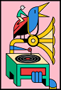 The Correspondent : Editorial illustrations for de Correspondent about the music industry.