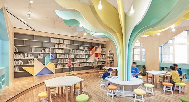 图书馆老屋改造 | 大秝空间设计-建e室...