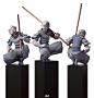 WUKONG, Dinsai studio : Dinsai 3rd product 
1/9 resin figure "WU KONG" from "Xi you ji"

concept art by Chanin_s : https://www.artstation.com/chanins
3d sculpt by Dongk : https://www.artstation.com/dongkont
produce by Dinsai : https://