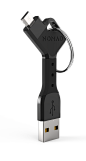 Nomad Key Charger : Nomad Key is a charging cable but it’s shaped like a house key. There is a USB connector on one side, and micro USB or lighting at the other, an extremely small and portable USB cable that hooks onto your keychain. Always with you!