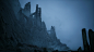 Quixel Dark Ruins Art Blast - 虚幻引擎 5 的示例场景 - ArtStation 杂志