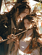 古风言情情侣 | Ai绘画
@叙叙叙叙白
