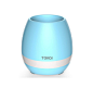 Garyesh Bluetooth Speaker LED Flowerpot Night Light Smart Touch Music Plant Lamp (Blue): Amazon.co.uk: Kitchen & Home