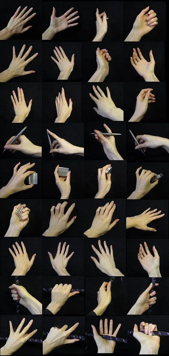 Hand reference图片_教程参考图片素材-花瓣网