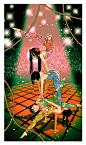 ❤关注公众号：星期五治愈星球，精美插画天天更新
插画师 정현

twi：qt1_jo
O韩国插画师、漫画家 정현 一组插画设计