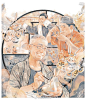 #画笔的力量# 绚丽多彩的南城，记忆中的老北京[米奇比心]7.17即将见报的国际周刊头版抢先看#北京疫情# @微博美学 李旻插画超话 ​​​​