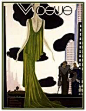 Green - Vogue USA cover, March 1930 - Pierre Mourgue  #fashionphotographer #fashionphotography #trendy #womensfashion #fashiondesigner #couture #trends #fashionindustry #mua #makeupforever