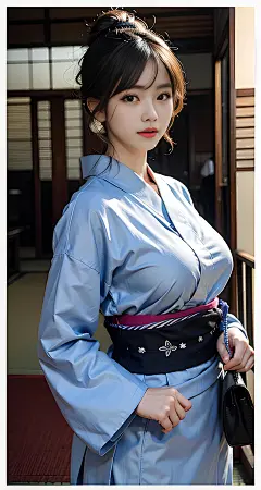 超清美女壁纸 - 和服-今日头条