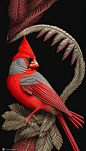 Prompt: strybk, 

an Northern Cardinal bird, 

super detailed lifelike illustration, 

intricately detailed, 

gorgeous detailed, 

training masterpiece photoghrafic real digital ultra realistic hyperdetailed iridescent reflection, 

cinematic light, 

hi