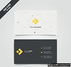 AI黑白简约名片模板 商务名片设计模板,时尚简洁名片背景,大气名片 高端名片 创意名片