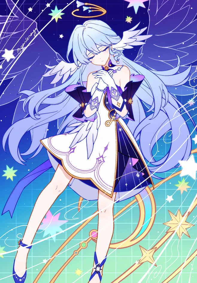 《崩坏：星穹铁道》知更鸟同人绘画展示-花瓣网