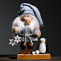 德国 Christian Ulbricht “北极的圣诞老人”香薰木偶