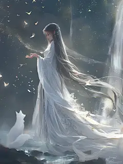 古风·瀑布边的温情_1_KN_来自小红书网页版