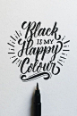 Lettering by Colin TierneyMedium used: Tombow Fudenosuke Brush Pen - Soft - Black Body