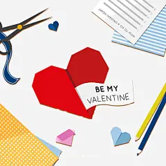 情人节免抠素材_新图网 https://ixintu.com 情人节 情书 贺卡 爱情 恋人 爱心 剪纸