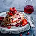 Crepes With Pomegranate #food #yummy &lt;3&lt;3 For guide + advice on healthy #lifestyle, visit http://www.thatdiary.com/