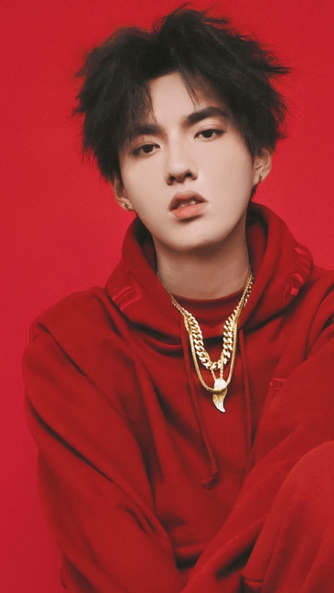 吴亦凡穿红色的宝宝真的是小玫瑰本瑰了mr凡先生67676767