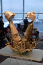 惊人的陶瓷雕塑

  
  
  
来自Johnson Tsang的作品，这些惊人的玩意，居然都是陶瓷材质的。

(11张)