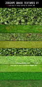 zoscape&grass textures 70种高清草材质贴图纹理素材