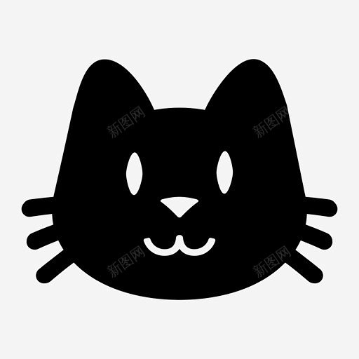 猫可爱宠物图标 平面电商 创意素材