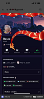 Discord User detail screen