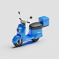 电动车、3d、c4d、blender