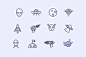 Cover Image For 12 UFO Alien Icons