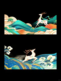12-13免扣素材|国潮祥瑞 - 小红书