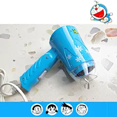 【热卖】哆啦A梦机器猫叮当猫迷你卡通便携式旅行用折叠吹风机-淘宝网 #二次元# #哆啦A梦# #日本漫画#
