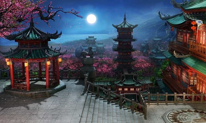 古风背景