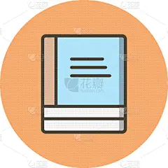 书,计算机图标,轮廓,符号,直的,图像,知识,矢量,设计,教育