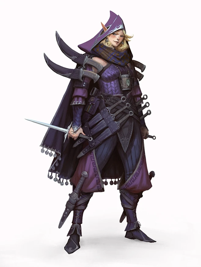 DnD characters-花瓣网