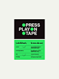 Behance 上的 Press Play On Tape