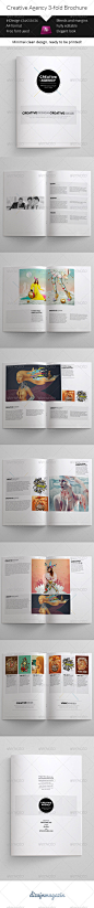 Creative Agency A4 Brochure InDesign Template - Portfolio Brochures