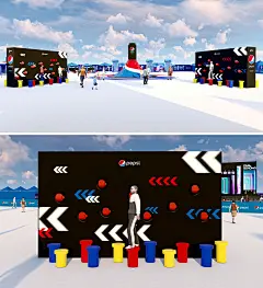 banner campaign design Event gen z graphic design  key visual kv pepsi School Project