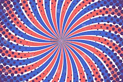 矢量背景在漫画书风格与半色调。复古波普艺术设计。