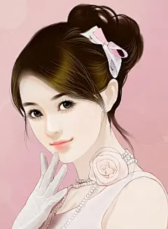  插画手绘 美女/帅哥  