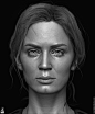Emily Blunt 1/6 th Head Sculpt - Modern Life, , HosseinDiba - CGSociety