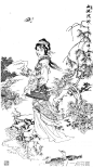 “国画家项维仁白描人物”的图片搜索结果