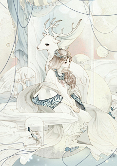 默♚溫存采集到一席凉梦，幻成离梦